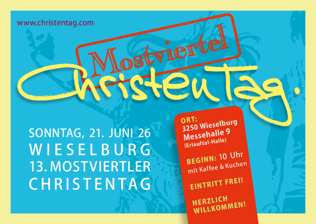 Mostviertler Christentag 2026 (Flyer Vorderseite)